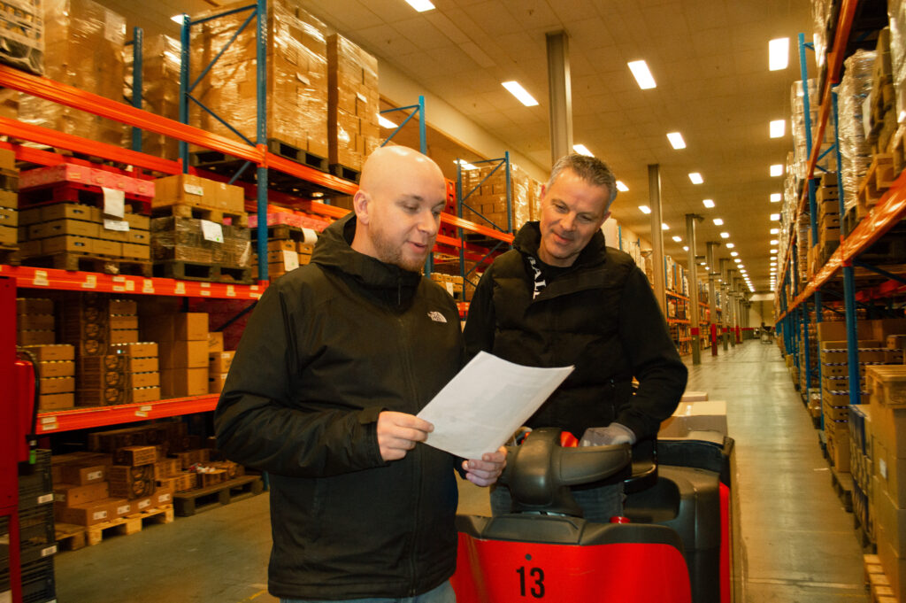 Achter de schermen bij afdeling Logistiek