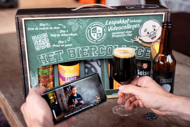 Het Biercollege geschenkverpakking