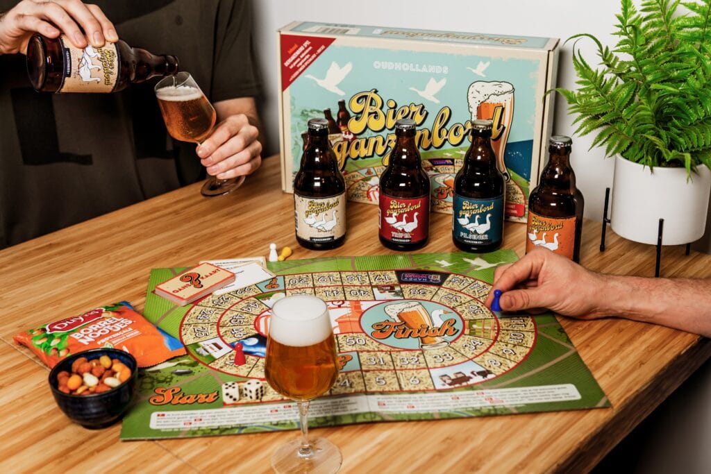 Multi Bier Bierganzenbord geschenkverpakking