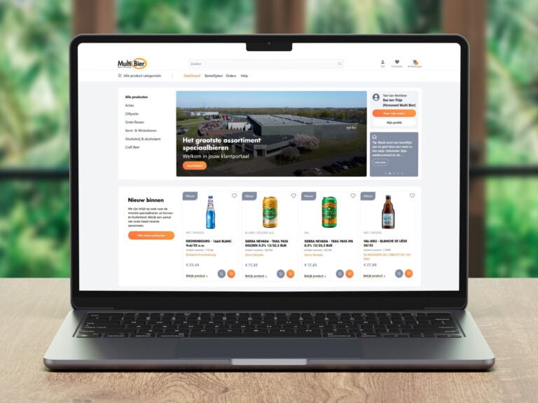 Mockup bestelportaal_Dashboard